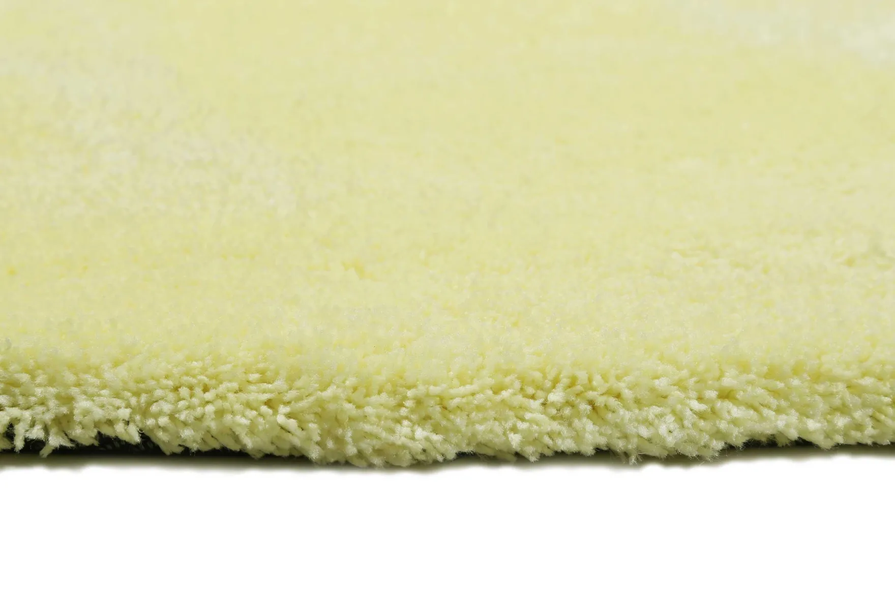 Esprit Teppich Rund Gelb Hochflor "Relaxx"