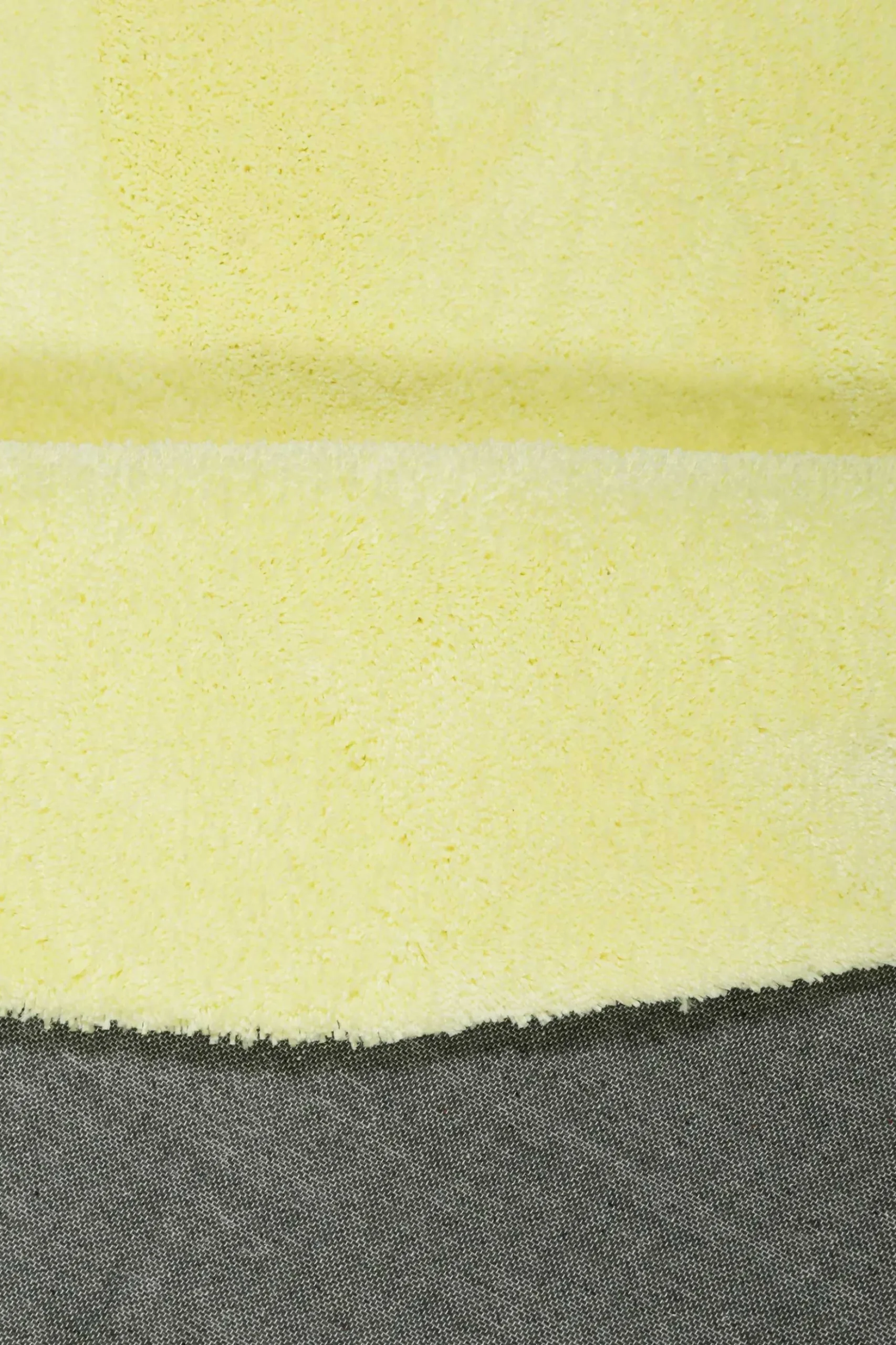 Esprit Teppich Rund Gelb Hochflor "Relaxx"
