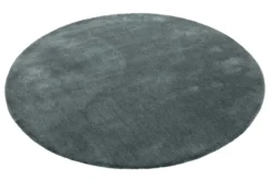 Esprit Teppich Rund Grau Grün Hochflor "Relaxx"