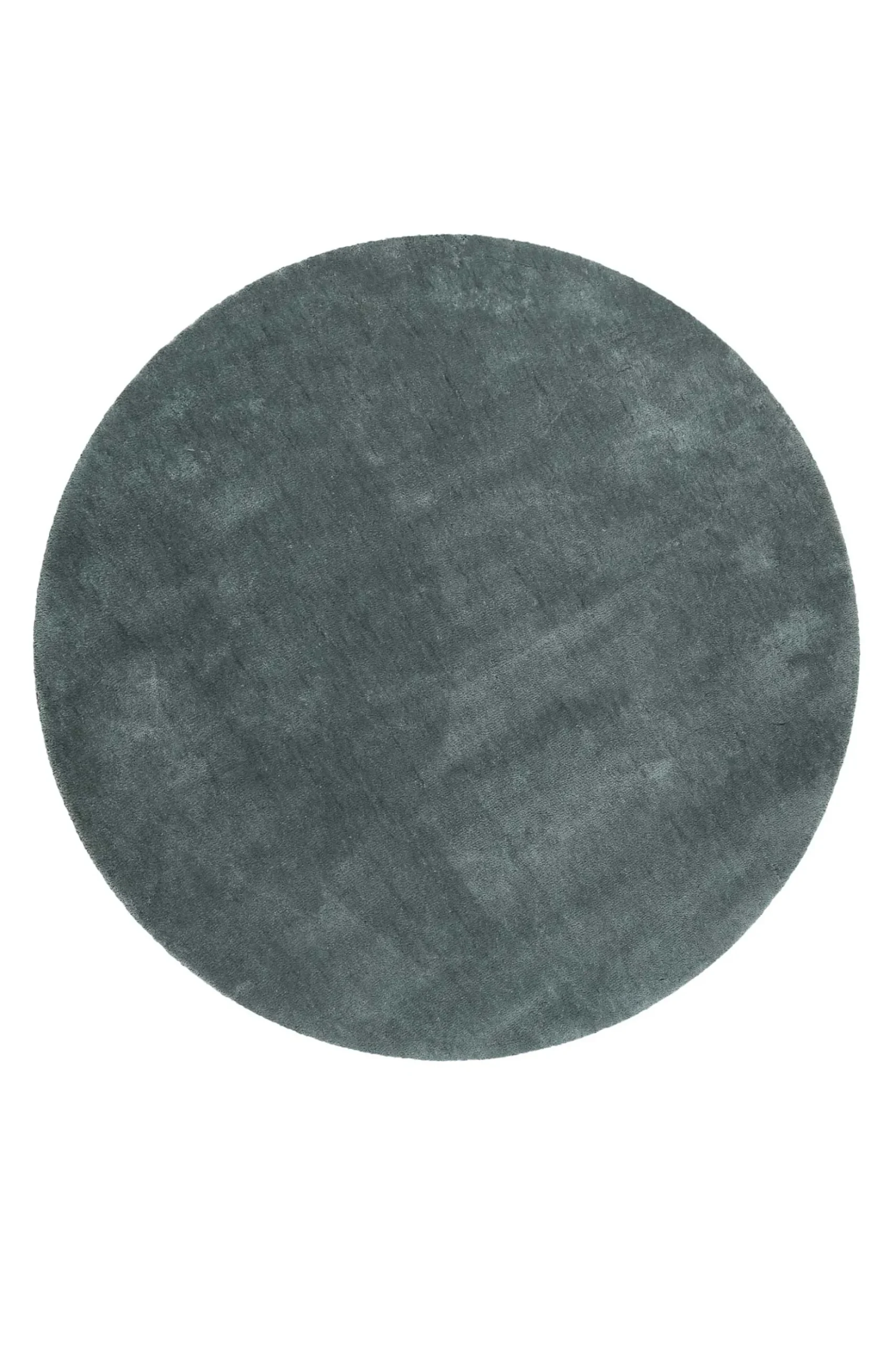 Esprit Teppich Rund Grau Grün Hochflor "Relaxx"