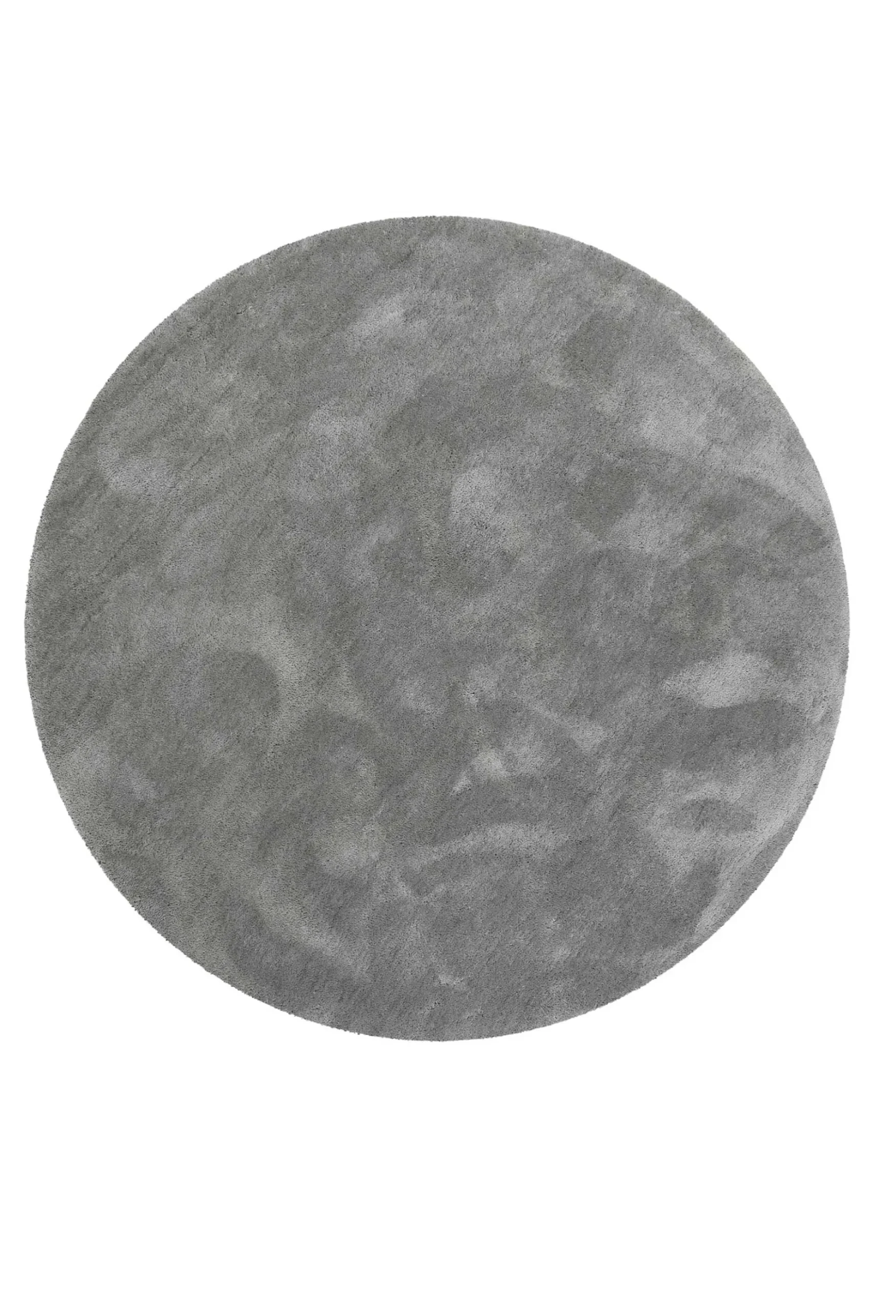 Esprit Teppich Rund Grau Taupe Hochflor "Relaxx"