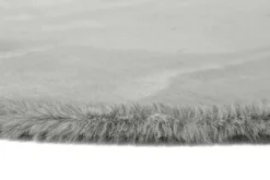 Esprit Teppich Rund Grau und sehr flauschig Hochflor "Alice"