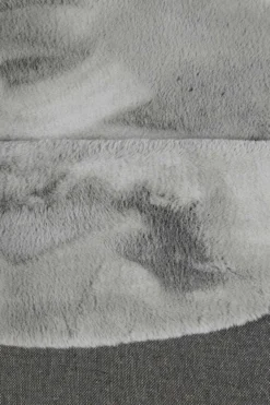 Esprit Teppich Rund Grau und sehr flauschig Hochflor 