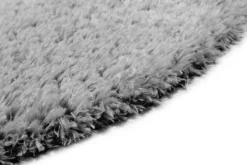 Esprit Teppich Rund grau weich soft & nachhaltig 