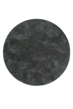 Esprit Teppich Rund Grün Anthrazit Hochflor "Relaxx"