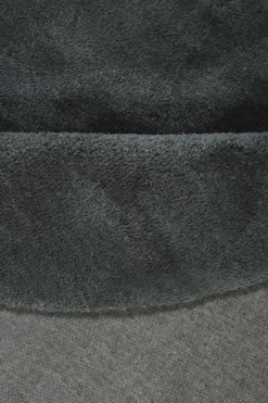 Esprit Teppich Rund Grün Anthrazit Hochflor 