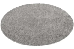 Esprit Teppich Rund Hellgrau Hochflor "#Swagger Shag"