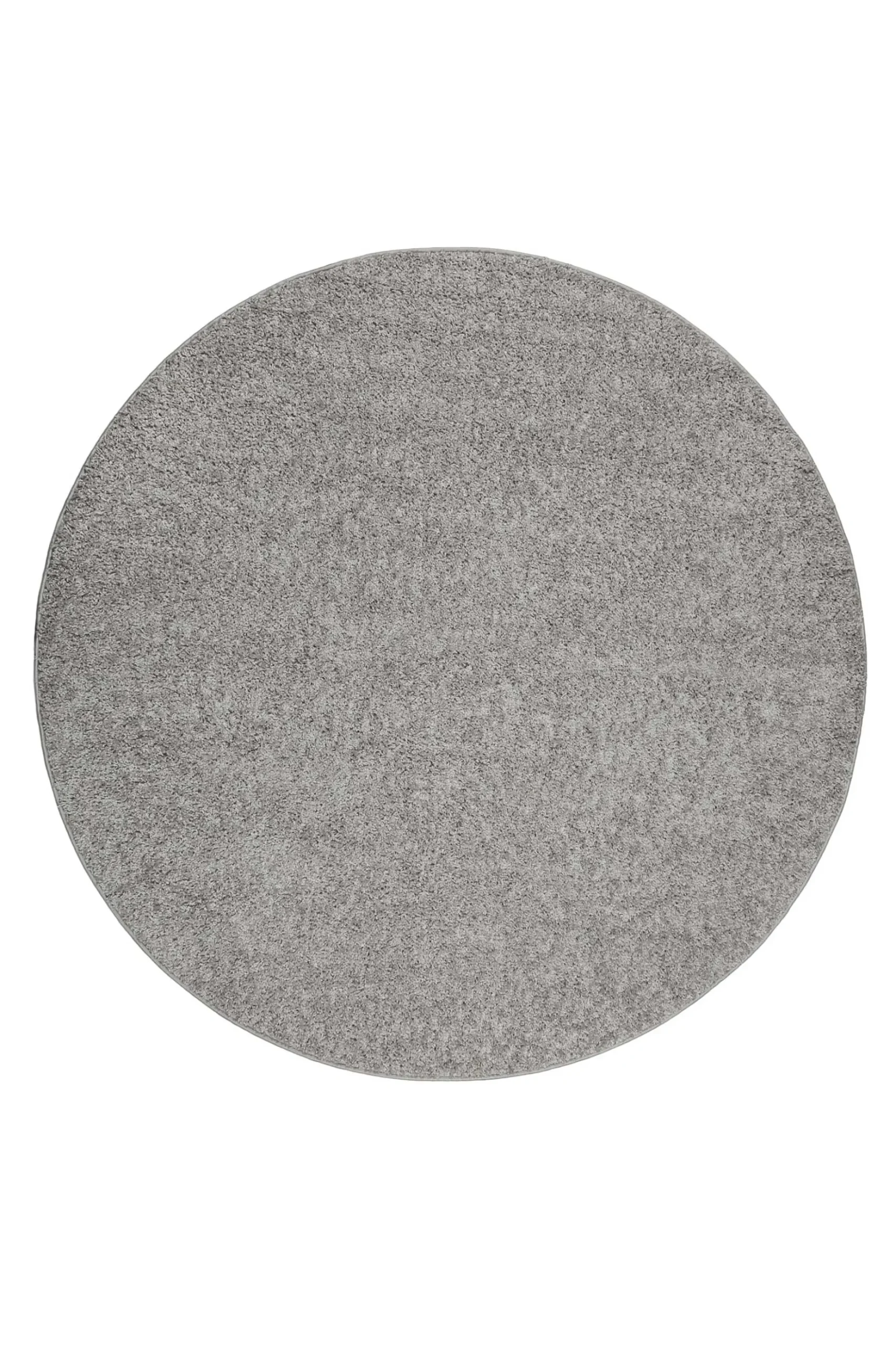 Esprit Teppich Rund Hellgrau Hochflor "#Whisper Shag"