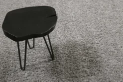 Esprit Teppich Rund Hellgrau Hochflor "#Whisper Shag"