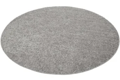 Esprit Teppich Rund Hellgrau Hochflor