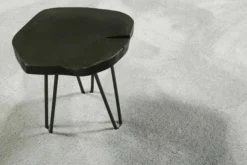 Esprit Teppich Rund Hellgrau Hochflor "Relaxx"