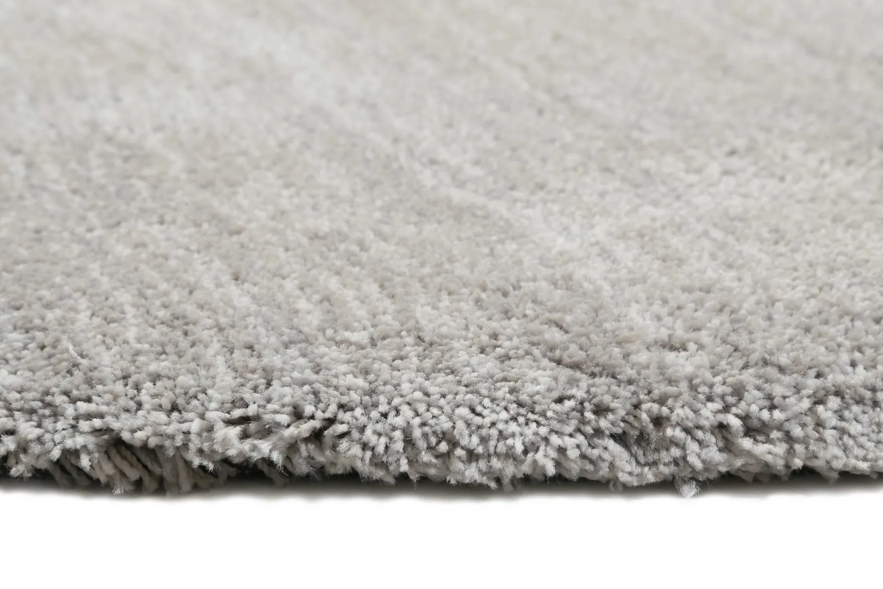 Esprit Teppich Rund Hellgrau Creme meliert Hochflor "Relaxx"
