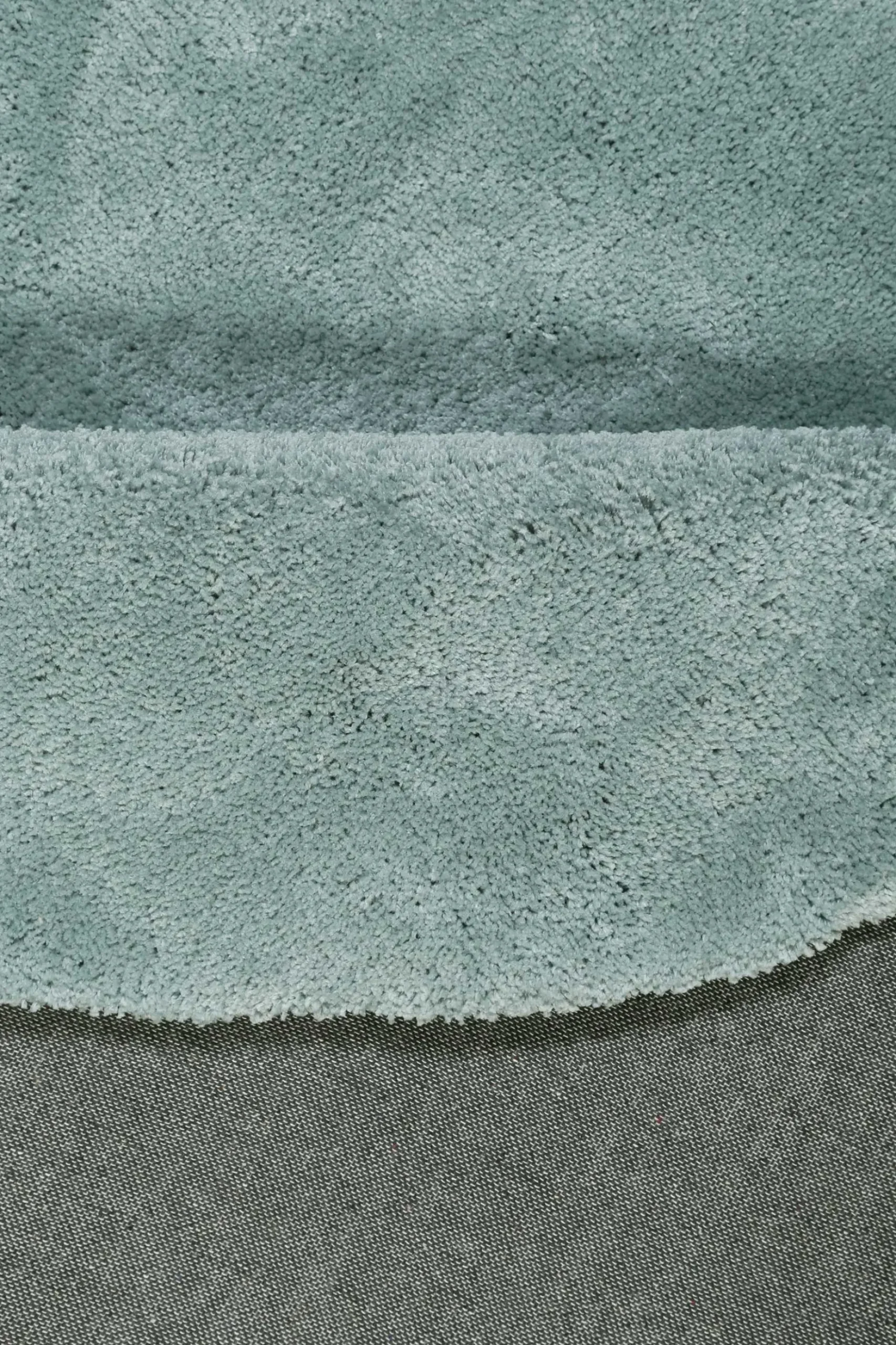 Esprit Teppich Rund Mintgrün Hochflor "Relaxx"