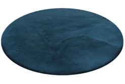 Esprit Teppich Rund Petrol und sehr flauschig Hochflor 