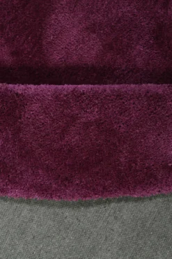 Esprit Teppich Rund Pink Violett Hochflor 