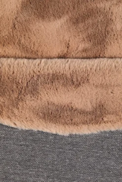 Esprit Teppich Rund Puder Rosa und sehr flauschig Hochflor