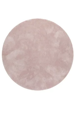 Esprit Teppich Rund Rosa Creme Hochflor 