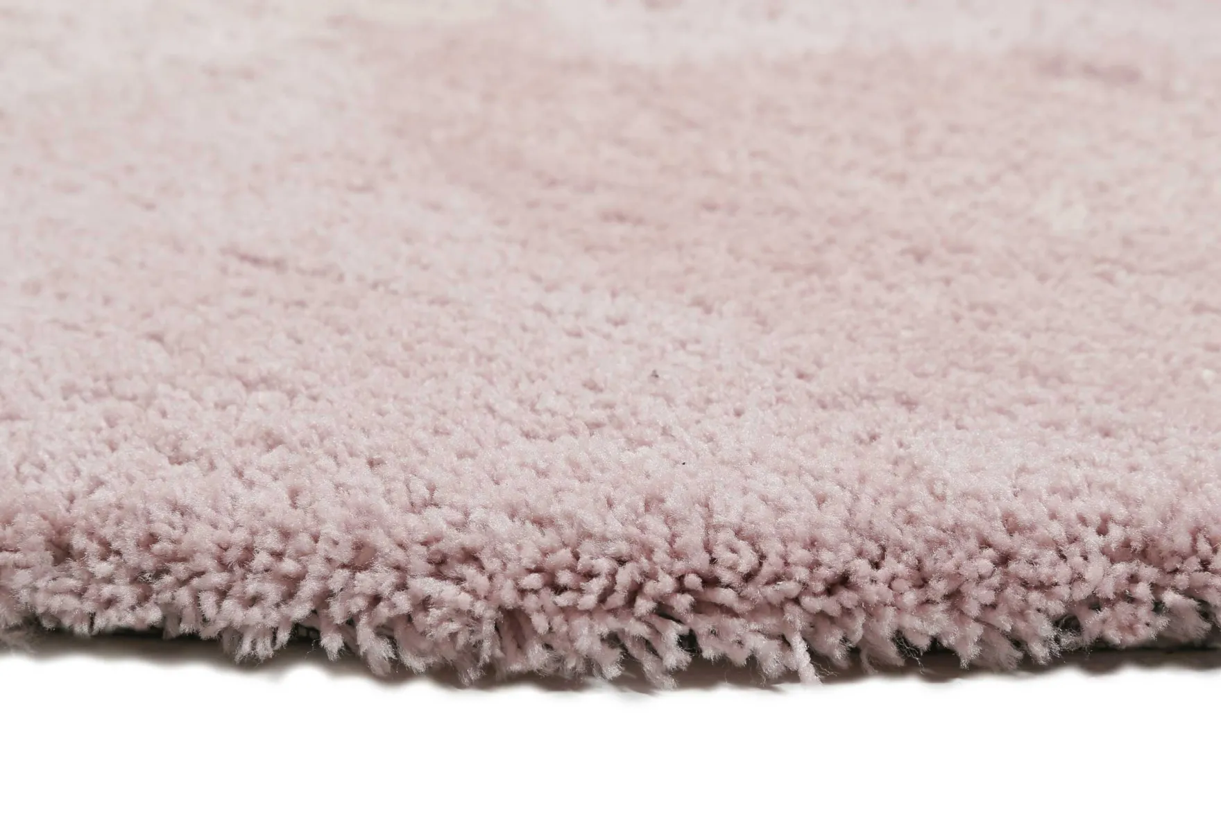 Esprit Teppich Rund Rosa Hochflor "Relaxx"