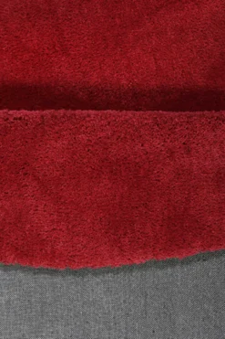 Esprit Teppich Rund Rot Hochflor