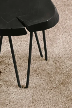 Esprit Teppich Rund Sand Hochflor 