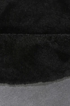 Esprit Teppich Rund Schwarz Hochflor