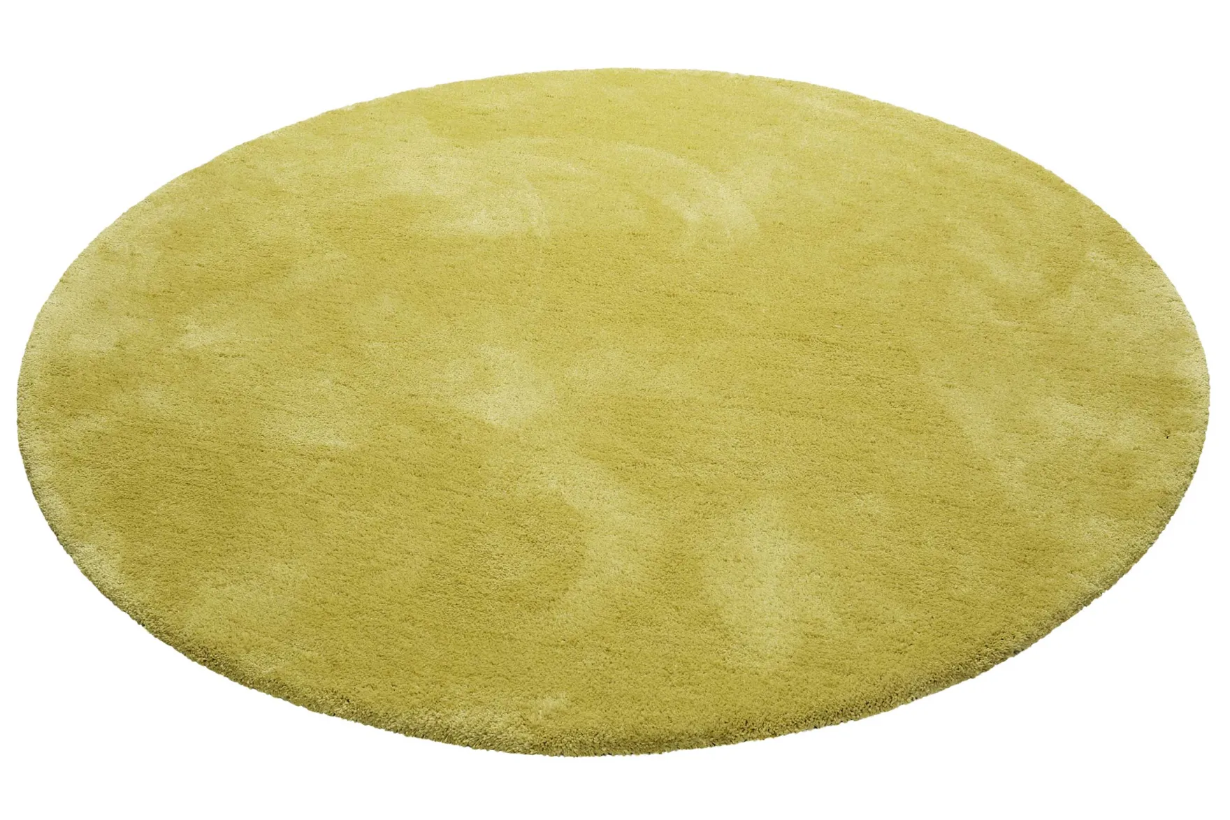 Esprit Teppich Rund Senfgelb Hochflor "Relaxx"