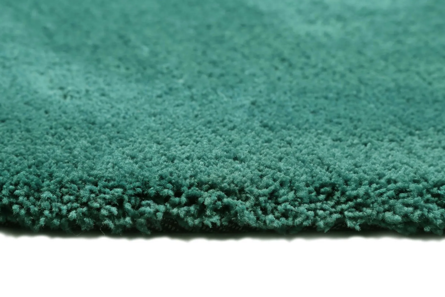 Esprit Teppich Rund Smaragdgrün Hochflor "Relaxx"