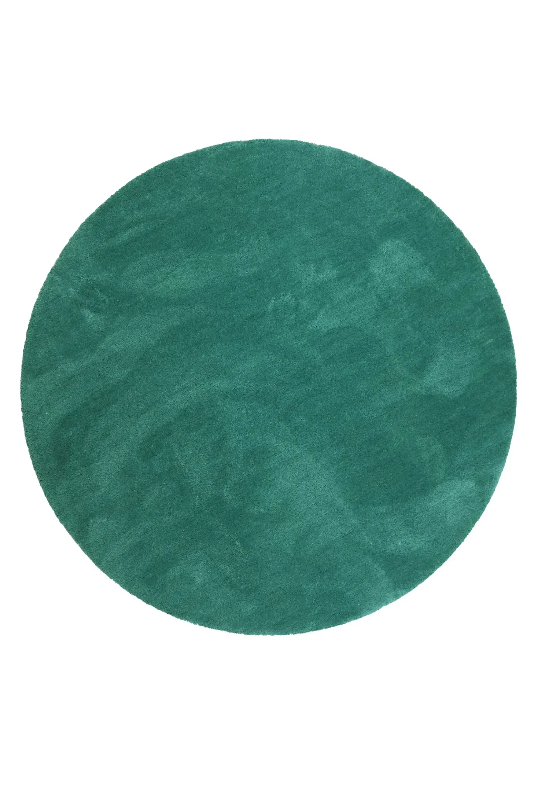 Esprit Teppich Rund Smaragdgrün Hochflor "Relaxx"