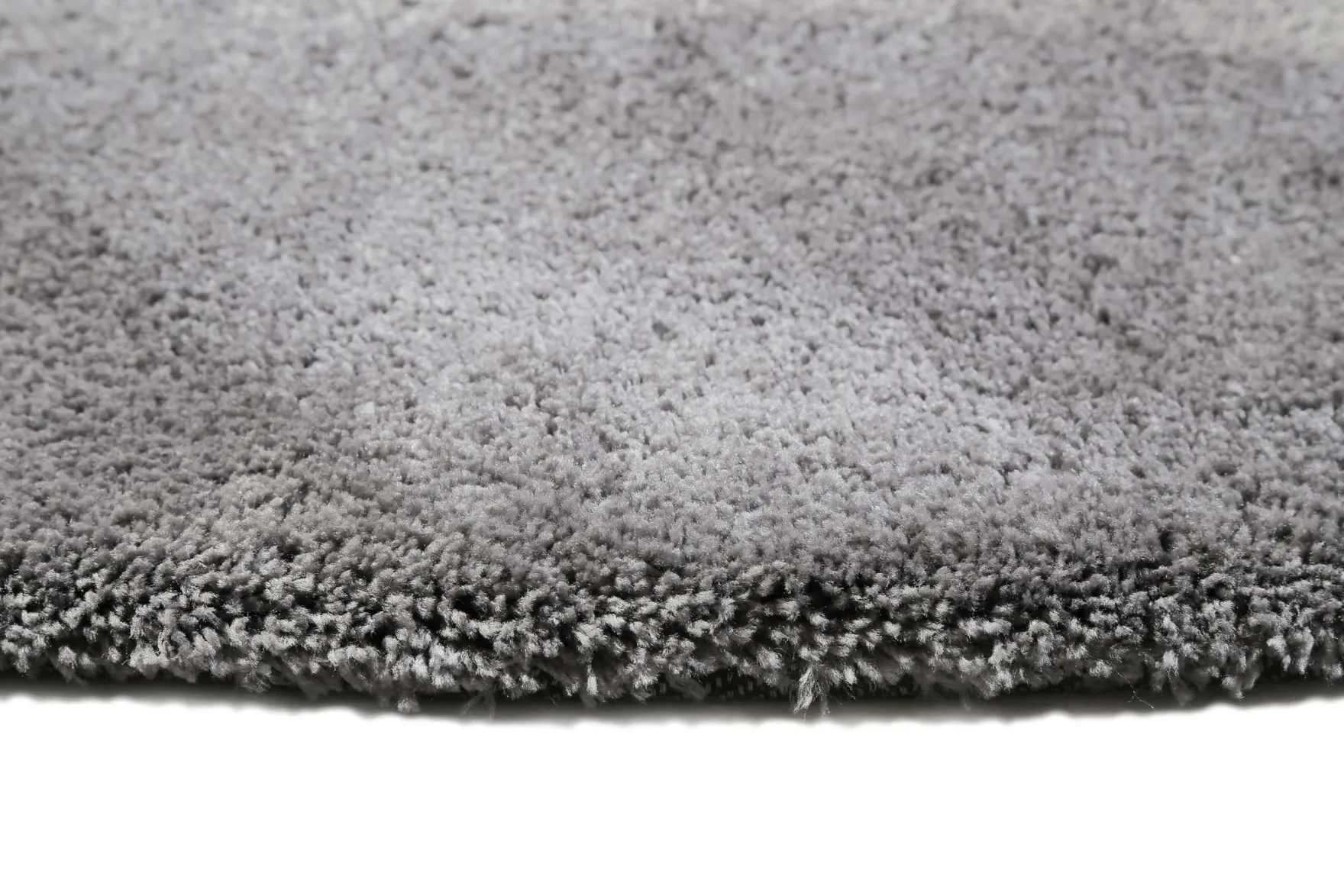 Esprit Teppich Rund Taupe Grau Hochflor "Relaxx"
