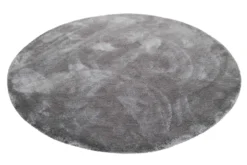 Esprit Teppich Rund Taupe Grau Hochflor