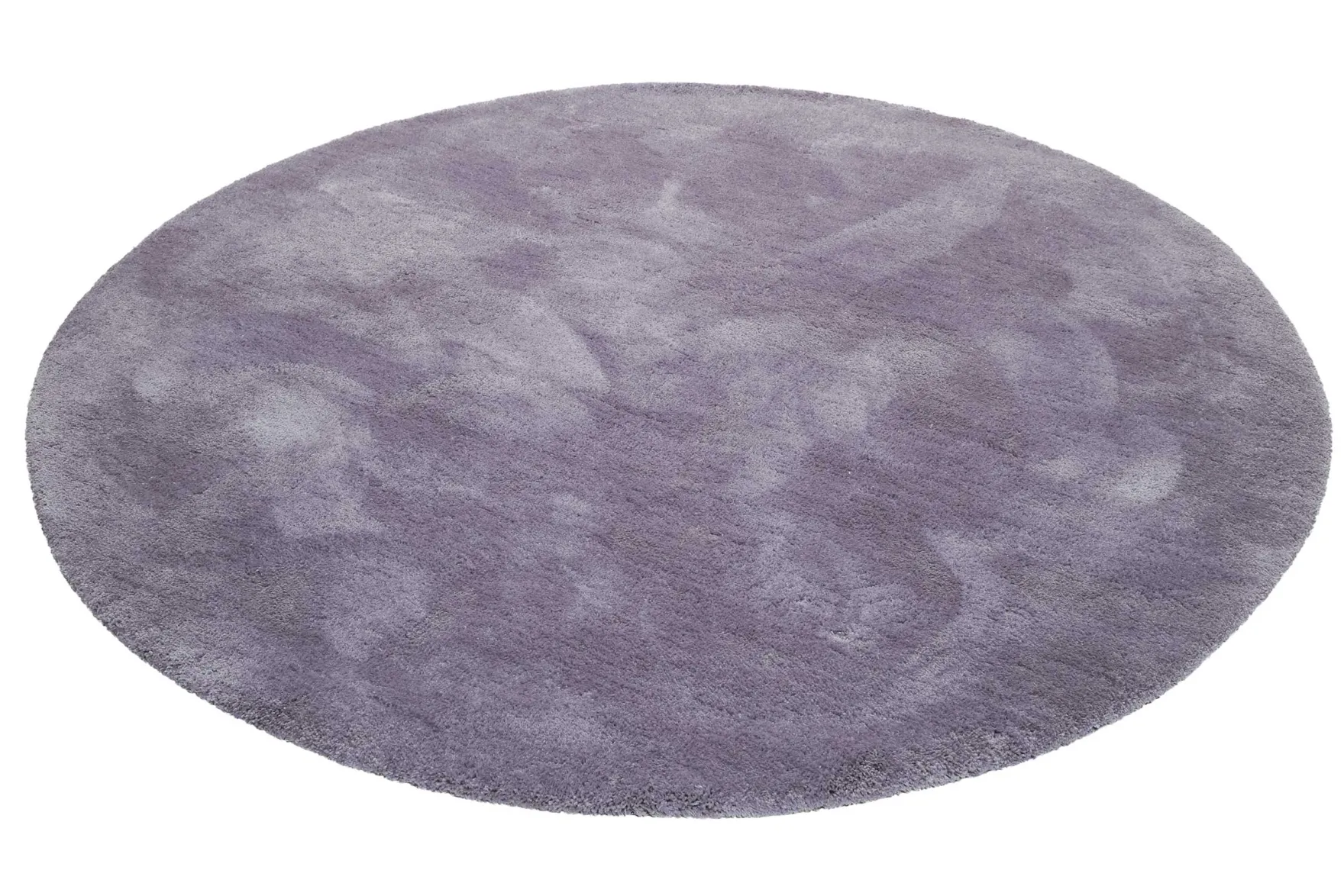 Esprit Teppich Rund Violett Hochflor "Relaxx"