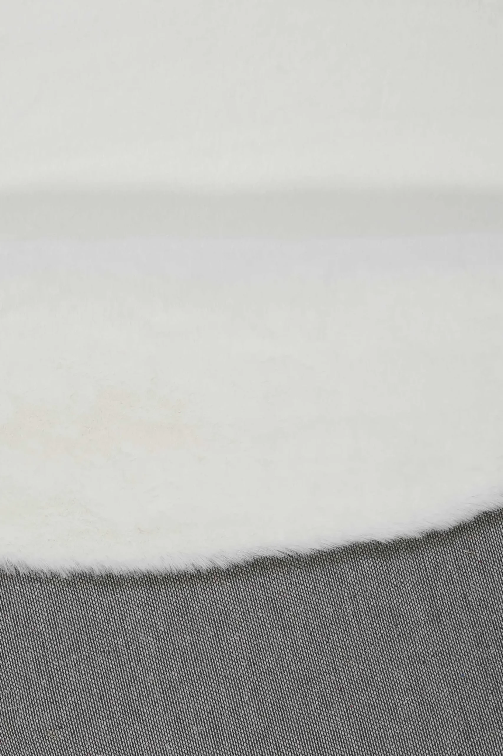 Esprit Teppich Rund Weiß und sehr flauschig Hochflor "Alice"
