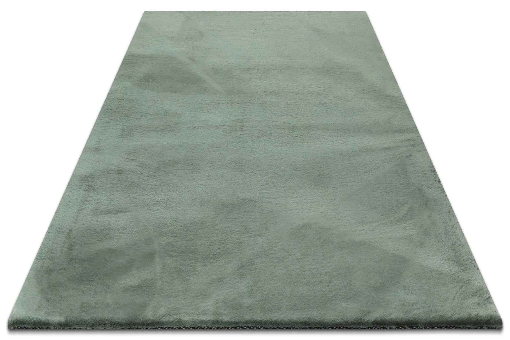 Esprit Teppich Salbei Grün und sehr flauschig Hochflor "Alice"