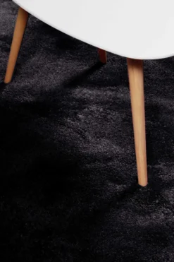 Esprit Teppich Schwarz Hochflor