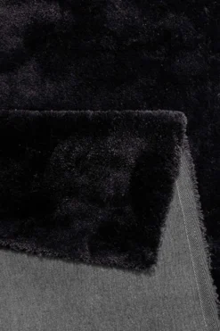 Esprit Teppich Schwarz Hochflor
