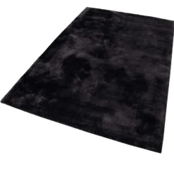 Esprit Teppich Schwarz Hochflor