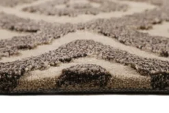 Esprit Teppich Taupe Braun aus Wolle