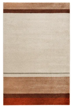 Esprit Teppich Taupe Braun Kurzflor 