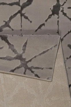 Esprit Teppich Taupe Grau Kurzflor