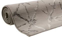 Esprit Teppich Taupe Grau Kurzflor