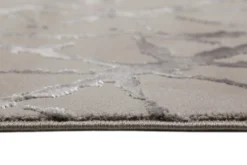 Esprit Teppich Taupe Grau Kurzflor