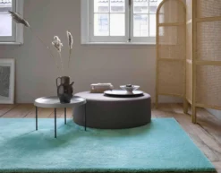 Esprit Teppich Türkis Hochflor 