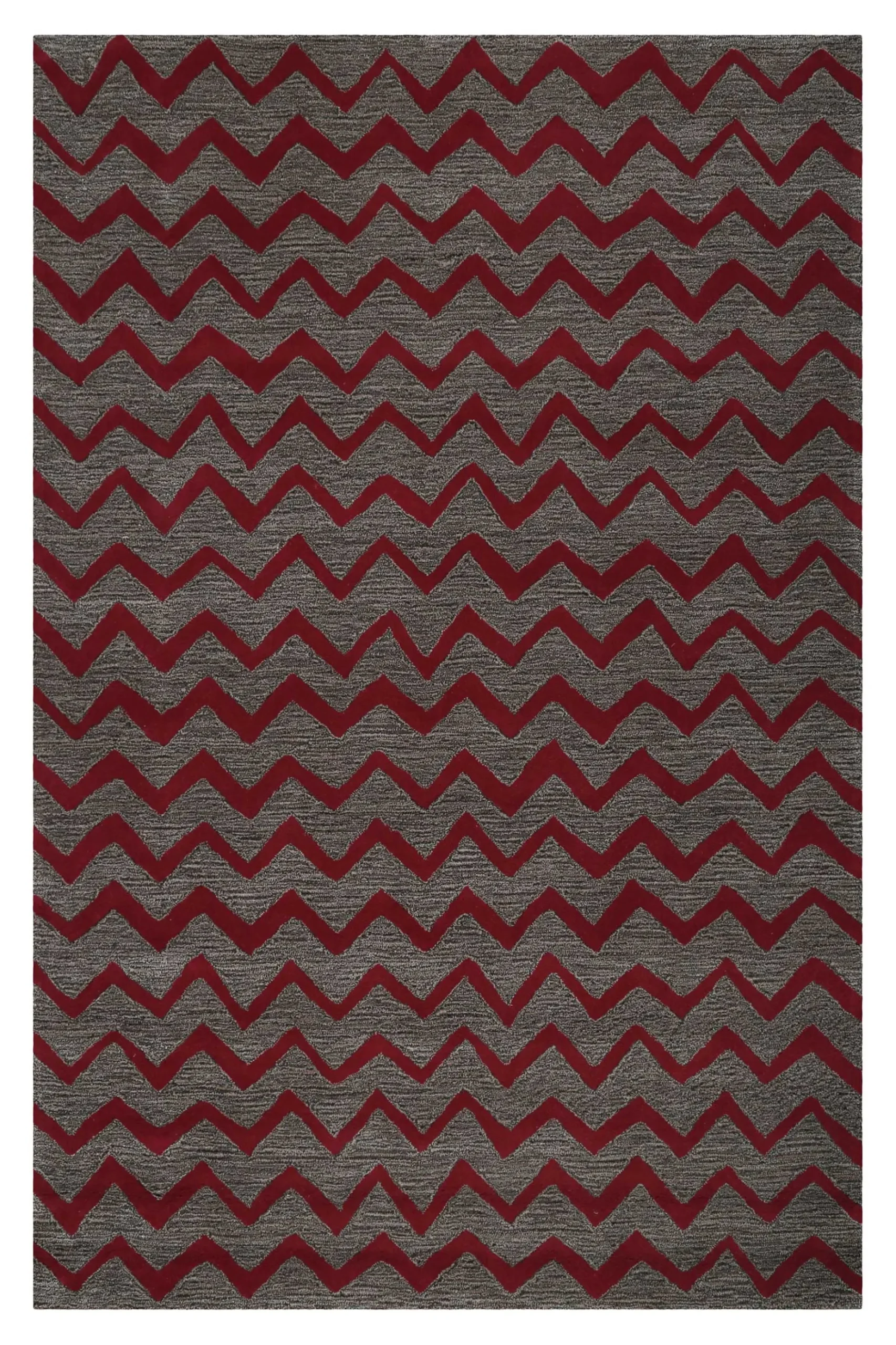 Esprit Teppich Violett Grau Taupe Kurzflor "Kalahari"