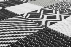 Esprit Teppich Weiß Schwarz In & Outdoor 