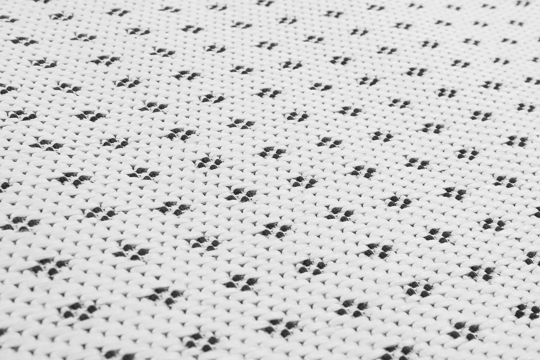 Esprit Teppich Weiß Schwarz In & Outdoor "Monroe"