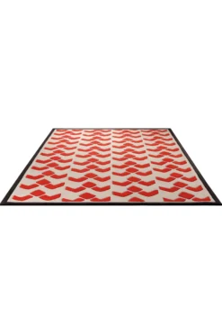 Esprit Teppich 200x200 Beige Orange Muster