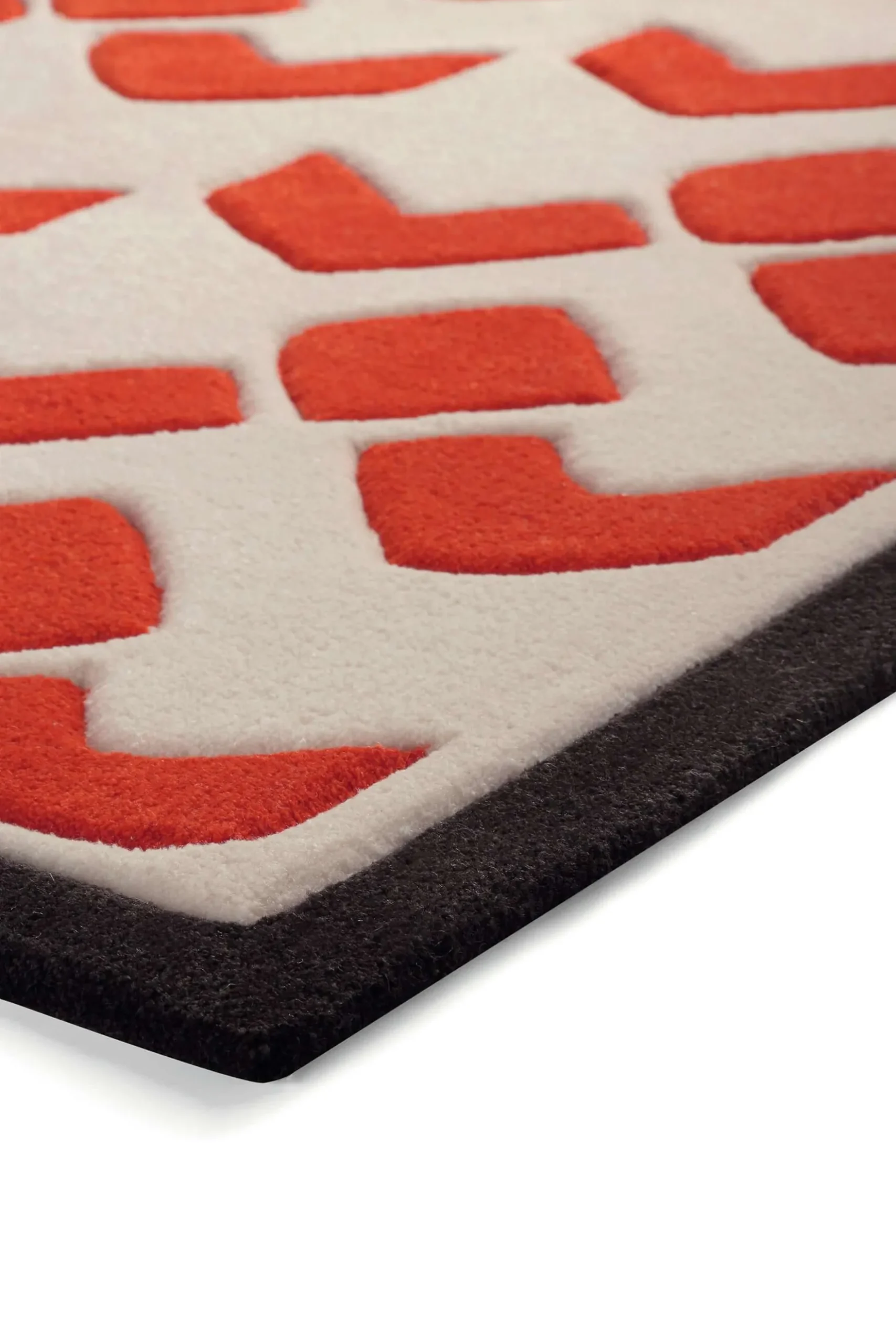 Esprit Teppich 200x200 Beige Orange Muster