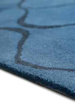 Esprit Teppich 170x240 Blau Muster