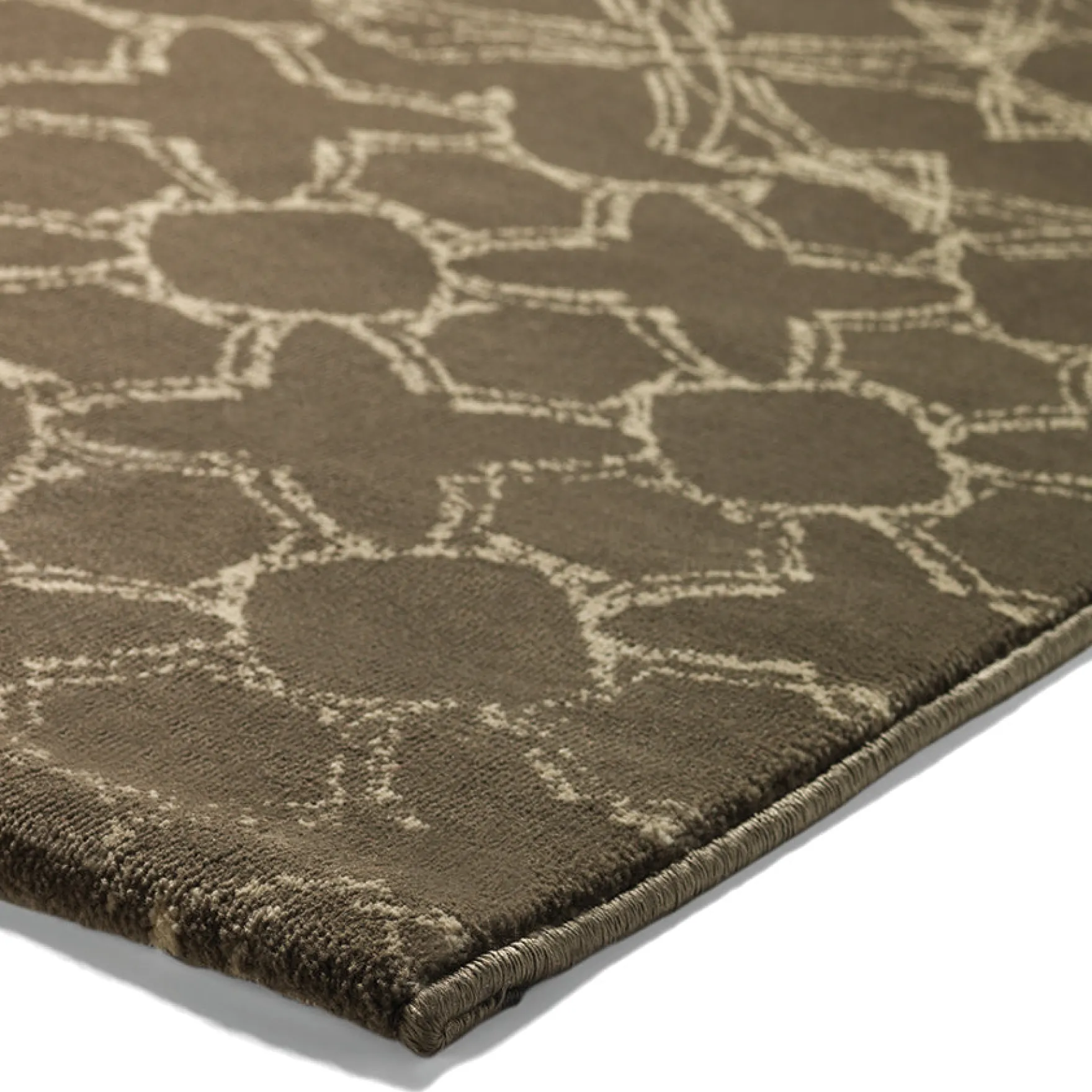 Esprit Teppich 160x230 Braun Muster