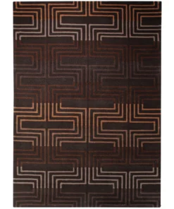 Esprit Teppich 170x240 Braun Muster